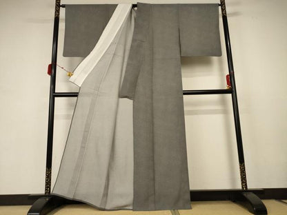 平和屋着物＊夏物 江戸小紋 絽 鮫小紋柄 正絹 逸品 AABB6789jd