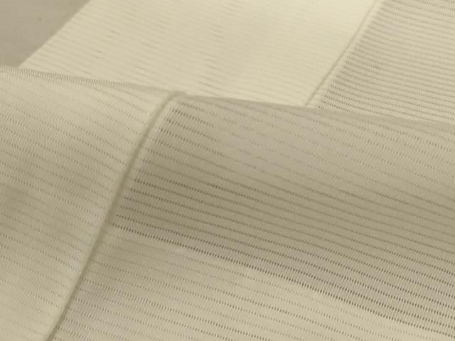 平和屋着物＊夏物　長襦袢　絽　鳥の子色　正絹　逸品　AABB6797jd