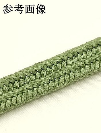 平和屋着物●極上 有職組紐道明 帯締め 冠組 老竹色 宮内庁御用 国立博物館御用 東京芸術大学御用 逸品 AABB7006ay