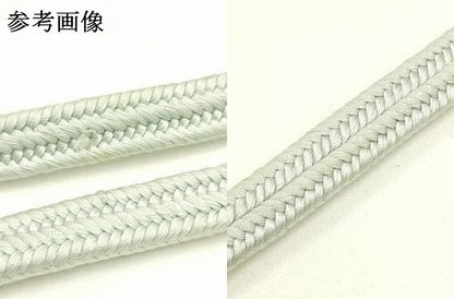 平和屋着物●極上 有職組紐道明 帯締め 冠組 藍白色 宮内庁御用 国立博物館御用 東京芸術大学御用 逸品 AABB7036ay