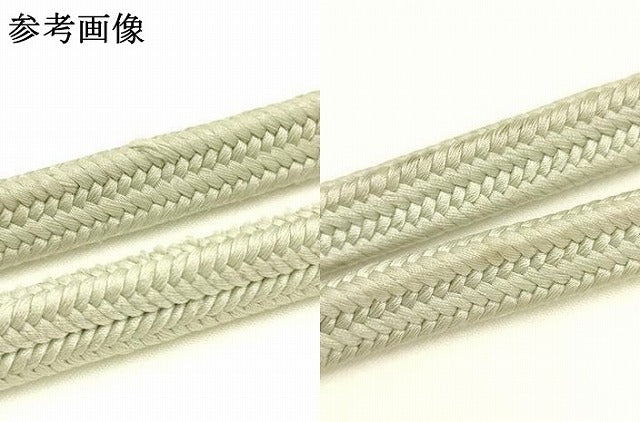 平和屋着物●極上 有職組紐道明 帯締め 冠組 白花色 宮内庁御用 国立博物館御用 東京芸術大学御用 逸品 AABB7039ay