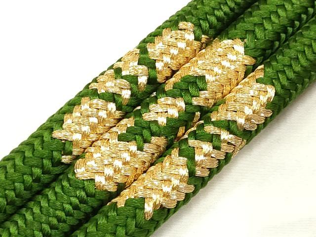 平和屋着物●和装小物 振袖用帯締め 装飾 ちりめん細工 パール 金糸 撚り房 逸品 AABB7076ay