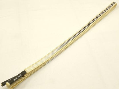 平和屋着物●和装小物　和小物 さくら　上質な帯締め　平組　暈し　逸品　未使用　AABB7095ay