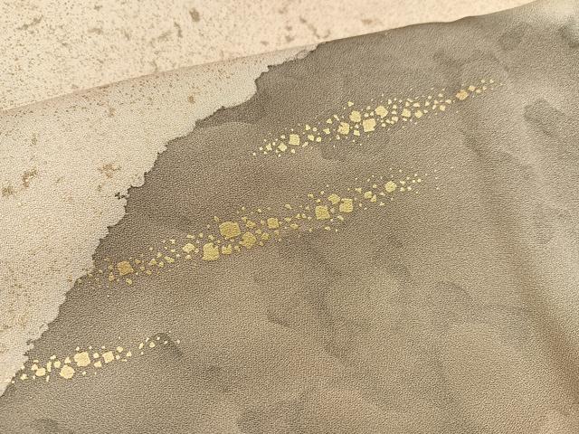 平和屋着物●訪問着　刺繍　重ね山文　金彩　正絹　逸品　AABB7245ph