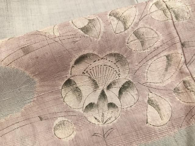 平和屋着物●訪問着 辻が花 手描き 絞り 正絹 逸品 AABB7249ph