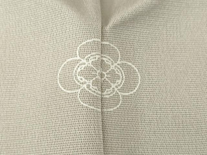 平和屋着物●無地絵羽訪問着 作家物 お召地 草花文 白菫色 正絹 逸品 未使用 AABB7285ck