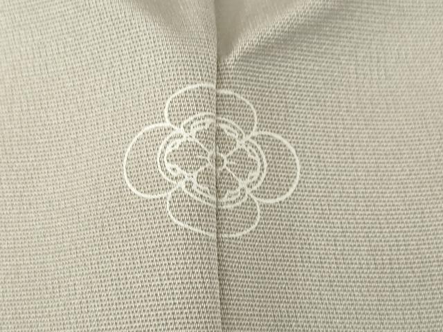 平和屋着物●無地絵羽訪問着 作家物 お召地 草花文 白菫色 正絹 逸品 未使用 AABB7285ck