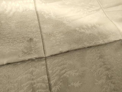 平和屋着物●訪問着　樹林地紋　寿光織　暈し染め　正絹　逸品　AABB7286ck