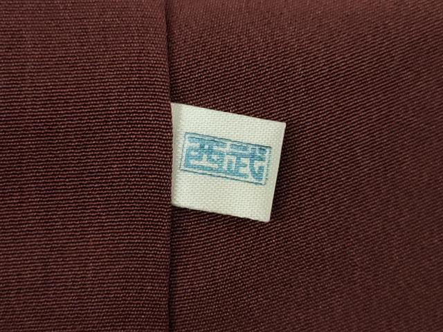 平和屋着物●江戸小紋　鮫小紋柄　西武百貨店扱い　正絹　逸品　AABB7330ck