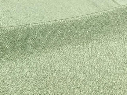 平和屋着物▽江戸小紋 単衣 鮫小紋柄 鬼しぼ縮緬 正絹 逸品 AABB7746jh