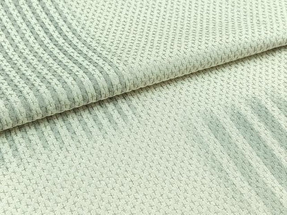 平和屋着物▽お召 単衣 市松文 正絹 逸品 AABB7755jh