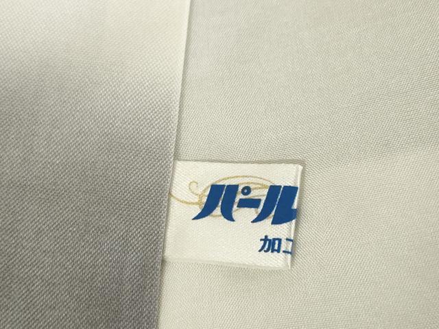 平和屋着物●本場結城紬　重要無形文化財　100亀甲　短冊松葉文　井上商事謹製　証紙付き　ロング丈　正絹　逸品　AABB7924ck
