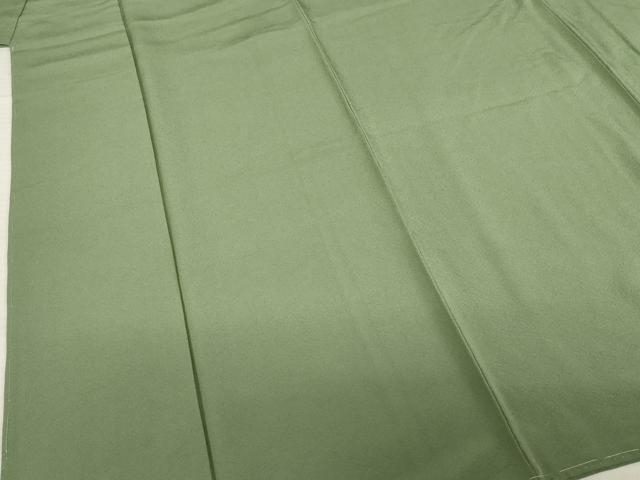 平和屋着物●上質な色無地 岩井茶色 正絹 逸品 未使用 AABB7937ck