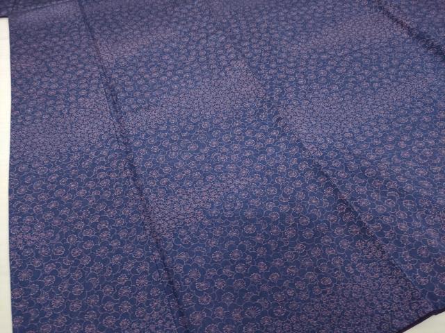 平和屋着物●上質な小紋 梅尽くし 正絹 逸品 AABB7951ck