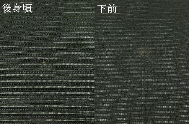 平和屋着物▽男性 長羽織 スリーシーズン 春夏秋 塵除け 暗黒色 正絹 逸品 AABB8005jh