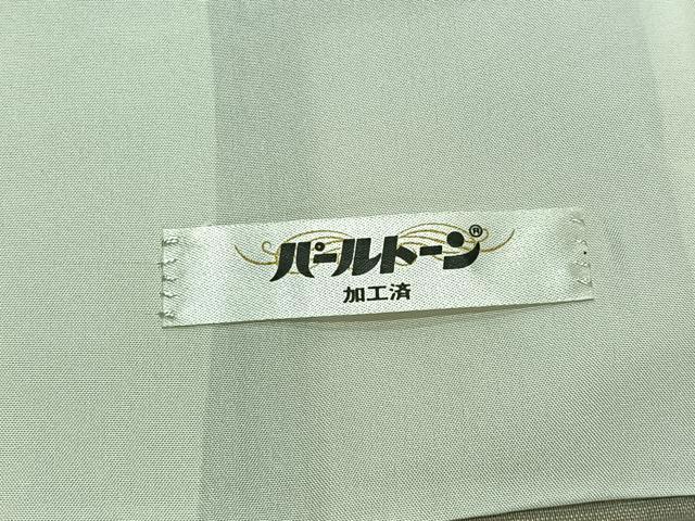 平和屋着物▽紅花紬　米沢　単衣　横段文　正絹　逸品　AABB8032jh