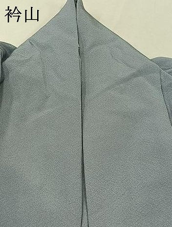 平和屋着物▽訪問着 単衣 手描き 風景文 暈し染め 金彩 正絹 逸品 AABB8034jh