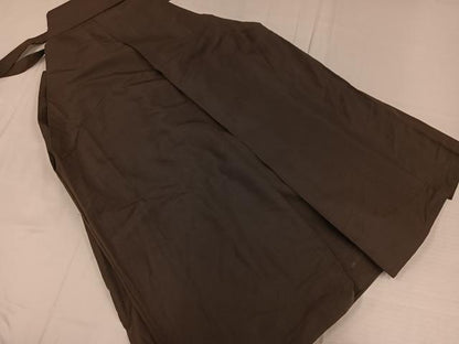 平和屋着物●男性　馬乗り袴　縞　正絹　逸品　AABB8188ph