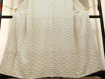 平和屋着物●訪問着　青海波　正絹　逸品　AABB8191ph