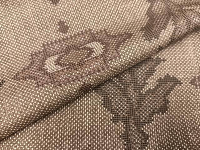 平和屋着物●本場大島紬　一元絣　草木文　正絹　逸品　AABB8194ph