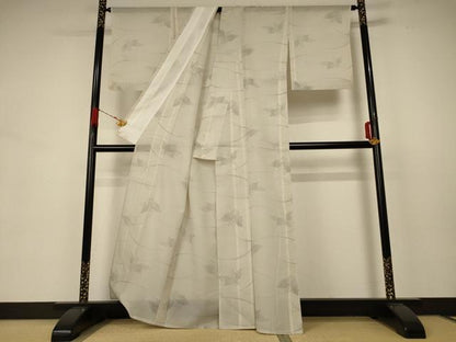 平和屋着物＊夏物 本場大島紬 夏大島 舞蝶文 正絹 逸品 AABB8247jd