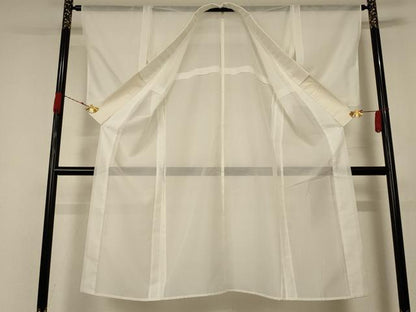 平和屋着物＊夏物 長襦袢 絽 鳥の子色 洗える着物 AABB8250jd