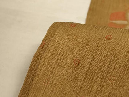 平和屋着物＊夏物 小千谷ちぢみ 花丸文 麻 逸品 未使用 AABB8266jd