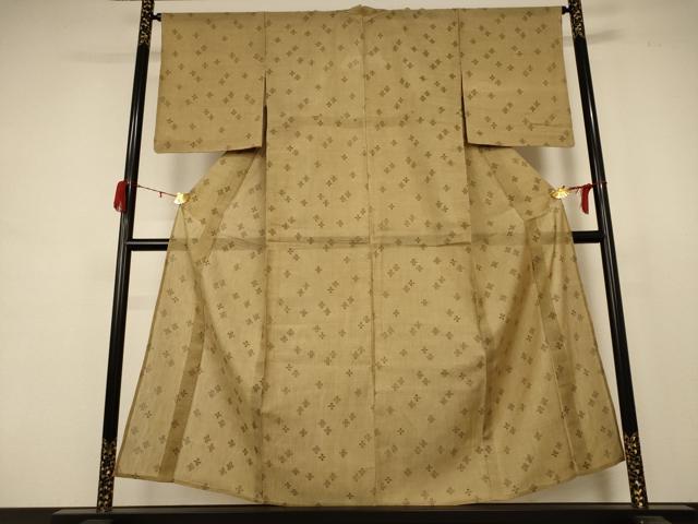 平和屋着物＊夏物 紗紬 舞花文 正絹 逸品 未使用 AABB8271jd