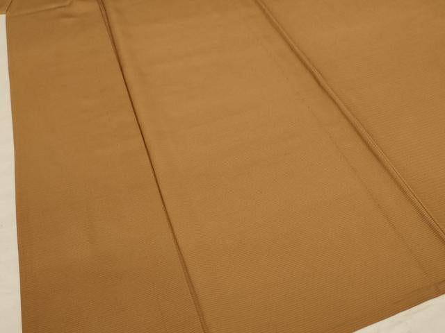 平和屋着物＊夏物 色無地 絽 香染色 正絹 逸品 AABB8276jd