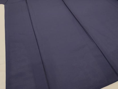 平和屋着物＊夏物 色無地 絽 青褐色 正絹 逸品 AABB8277jd