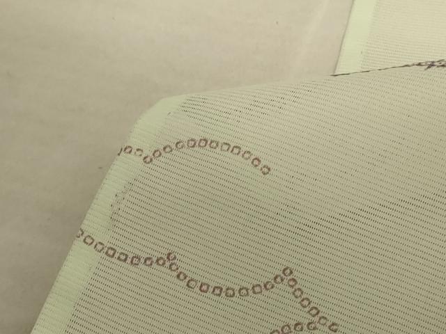 平和屋着物＊夏物 小紋 絽 雲取り文 洗える着物 AABB8285jd
