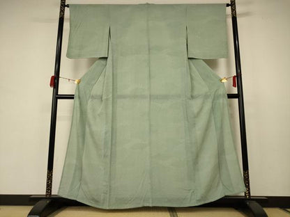 平和屋着物＊夏物　江戸小紋　絽縮緬　寄せ小紋柄　正絹　逸品　未使用　AABB8296jd
