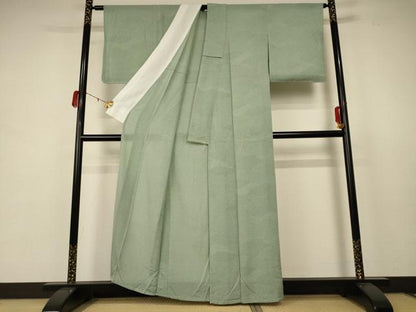 平和屋着物＊夏物　江戸小紋　絽縮緬　寄せ小紋柄　正絹　逸品　未使用　AABB8296jd