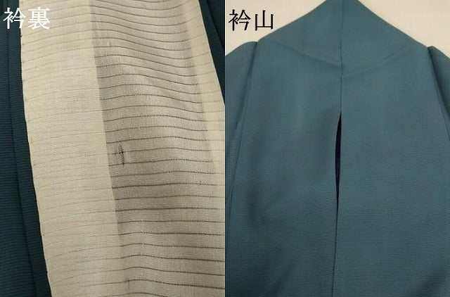 平和屋着物＊夏物 訪問着 絽 手描き 風景文 鷺 暈し染め 金彩 ロング丈 正絹 逸品 AABB8300jd