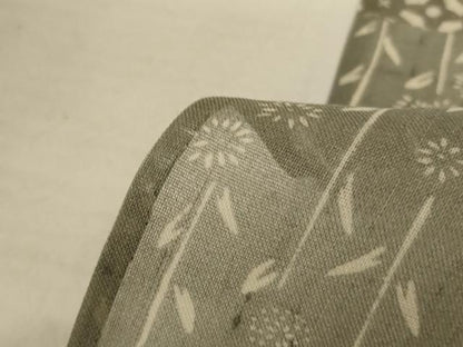 平和屋着物＊夏物　絹芭蕉　訪問着　型染め　花鳥文　正絹　逸品　AABB8308jd