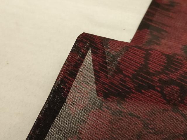 平和屋着物＊夏物 本場大島紬 夏大島 雪輪花文 正絹 逸品 未使用 AABB8312jd