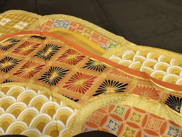 平和屋着物＊夏物 黒留袖 絽 駒刺繍 吉祥花菱文 金彩 正絹 逸品 AABB8319jd