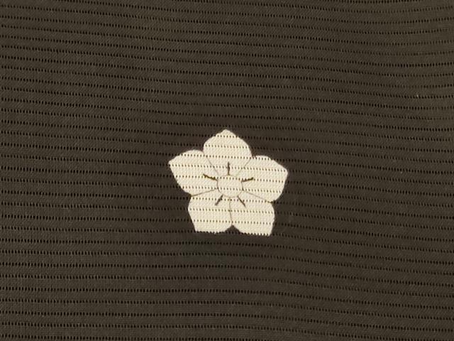 平和屋着物＊夏物 黒留袖 絽 駒刺繍 吉祥花菱文 金彩 正絹 逸品 AABB8319jd