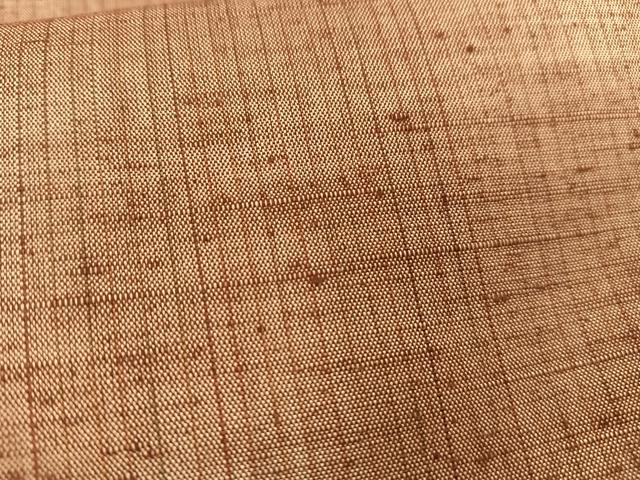 平和屋着物■上質な紬　霞文　暈し染め　正絹　逸品　AABB8354oa