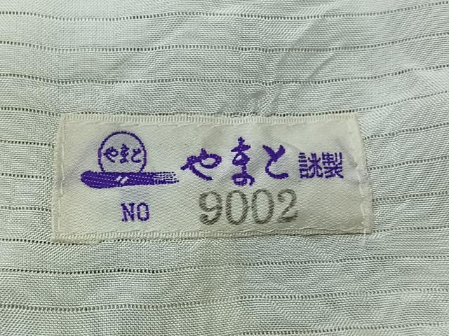 平和屋着物▽本塩沢 単衣 舞花文 やまと誂製 正絹 逸品 AABB8366jh