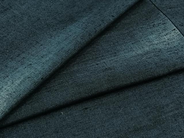 平和屋着物▽上質な紬 単衣 霞文 正絹 逸品 AABB8367jh