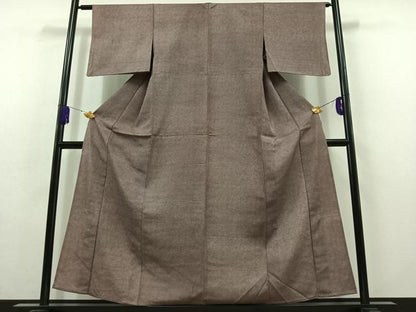 平和屋着物▽江戸小紋 単衣 鮫小紋柄 正絹 逸品 AABB8368jh