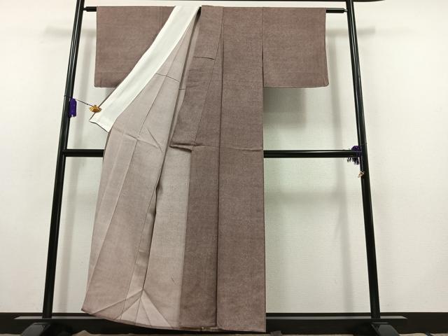 平和屋着物▽江戸小紋 単衣 鮫小紋柄 正絹 逸品 AABB8368jh