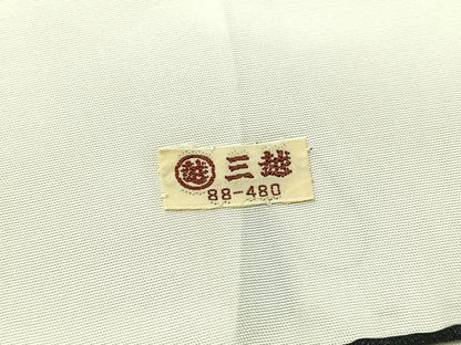 平和屋着物▽訪問着　単衣　敷松葉文　暈し染め　金彩　三越扱い　正絹　逸品　AABB8382jh