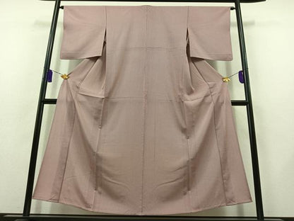平和屋着物▽江戸小紋　単衣　万筋　正絹　逸品　AABB8386jh