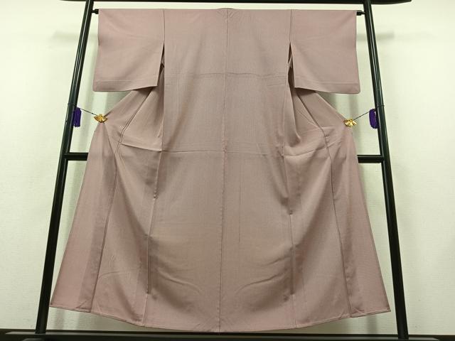 平和屋着物▽江戸小紋　単衣　万筋　正絹　逸品　AABB8386jh