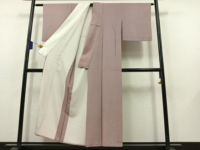 平和屋着物▽江戸小紋　単衣　万筋　正絹　逸品　AABB8386jh