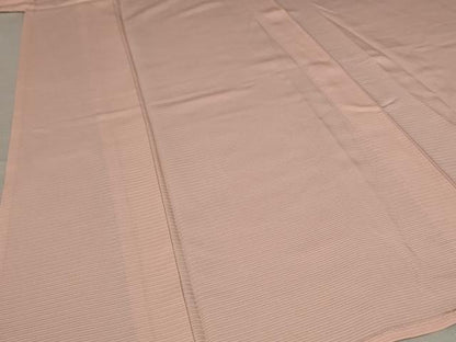 平和屋着物＊夏物 色無地 絽 珊瑚色 正絹 逸品 AABB8609st