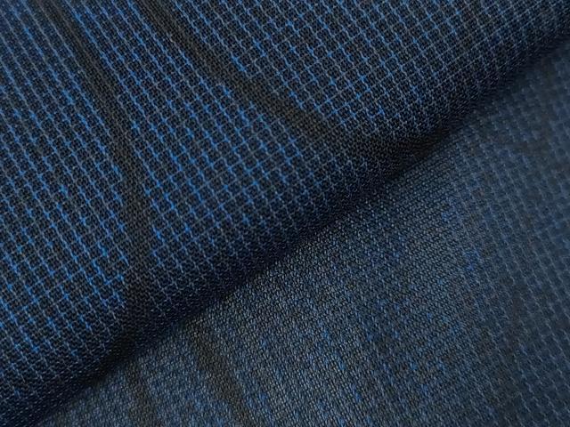 平和屋着物＊夏物 小紋 紗 立涌文様 正絹 逸品 AABB8616st