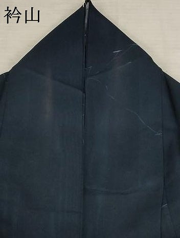 平和屋着物＊夏物 小紋 紗 枝葉文 正絹 逸品 AABB8617st